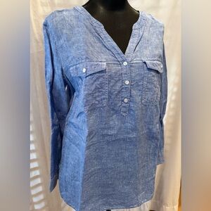 Talbots Light Blue Button Down Shirt